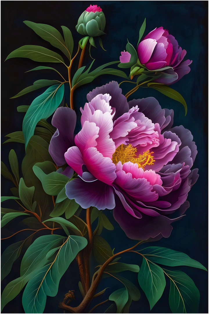 牡丹花开