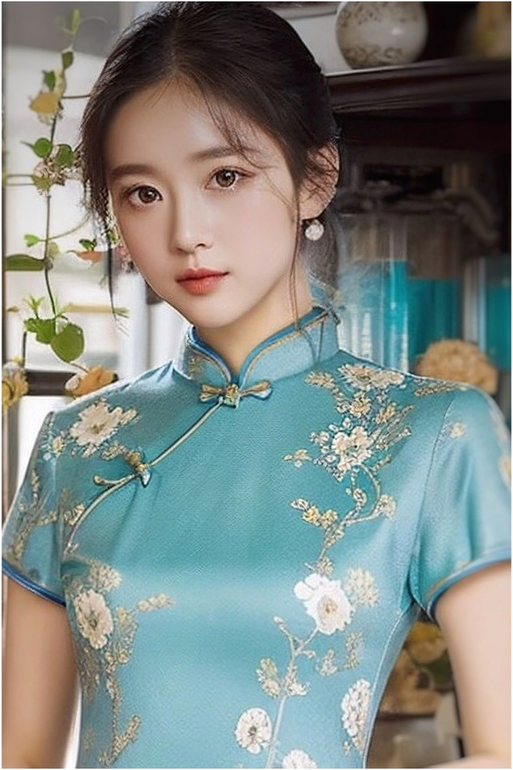 穿旗袍的女子