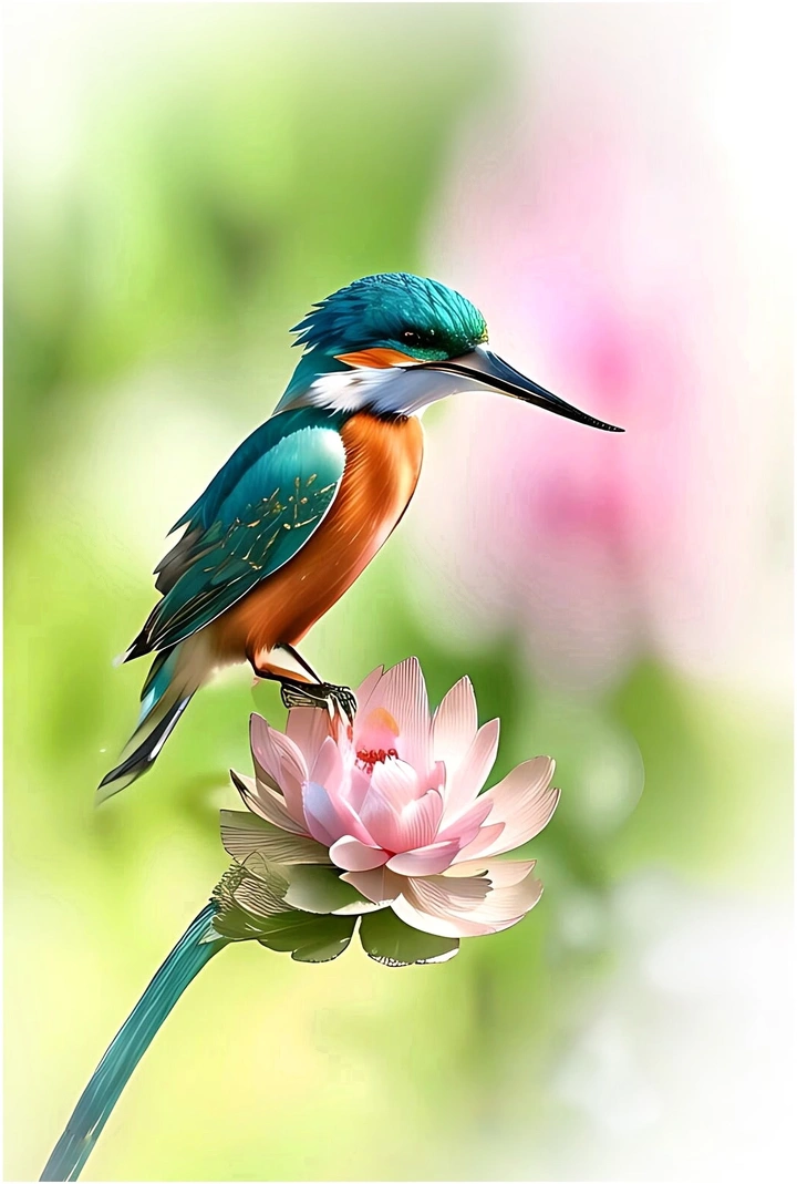 小翠与荷花