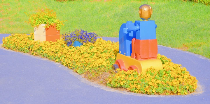 园博园 花卉布景