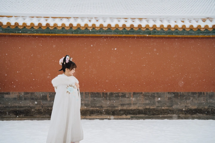 故宫初雪