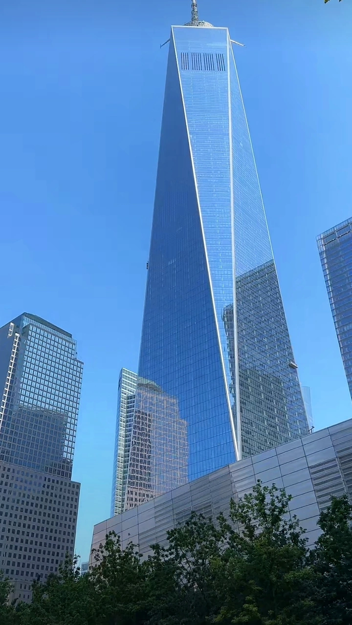 美国911事件后新建的世贸大厦