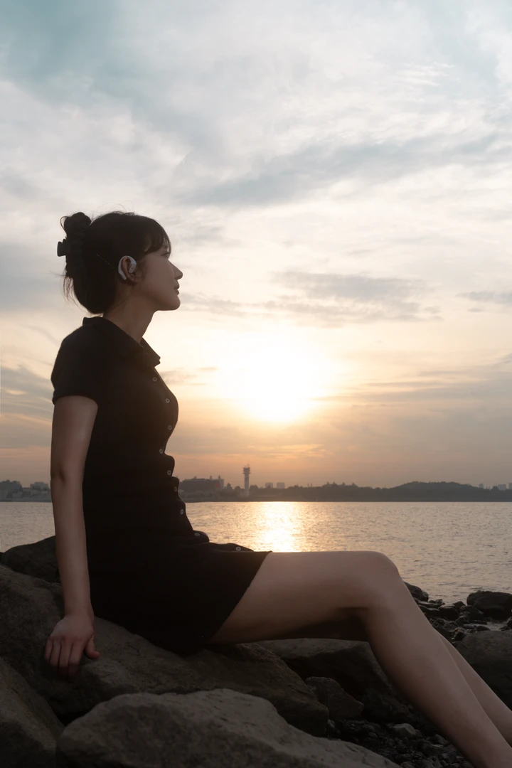 记一段夕阳与她