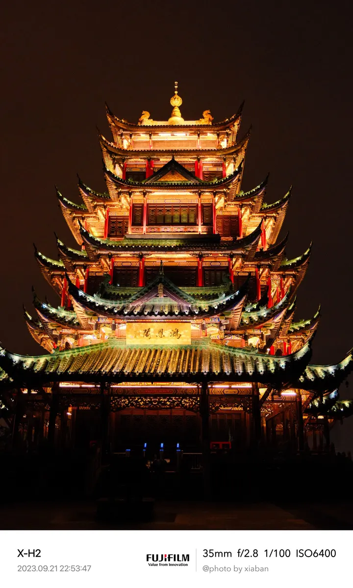 第一次夜拍鸿恩寺