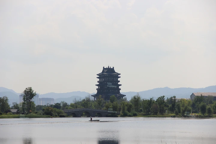 成都大运会主体育场所在地东安湖体育公园