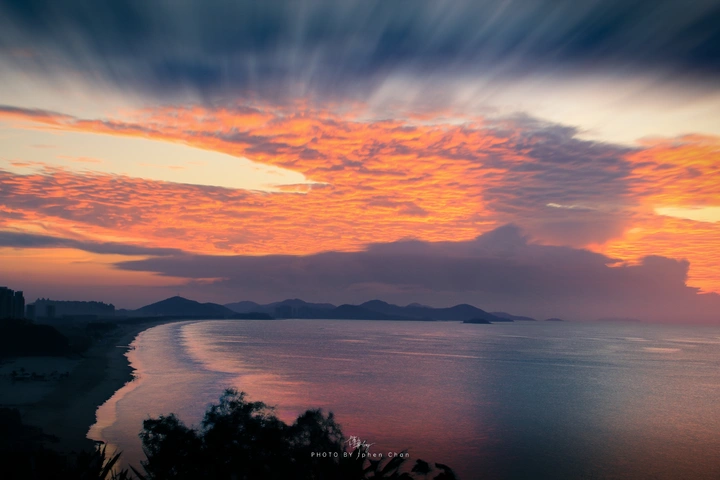 阳江海陵岛朝霞