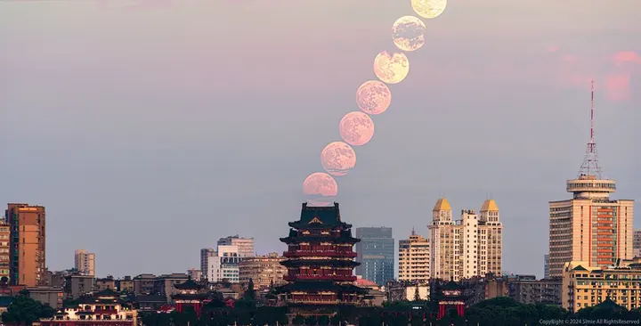 看看中秋节的超级月亮吧！