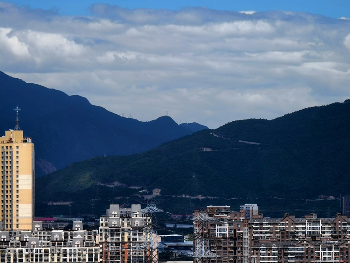 天气好，蓝天白云