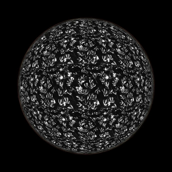 抽象图像 背景为黑色 前景为透明