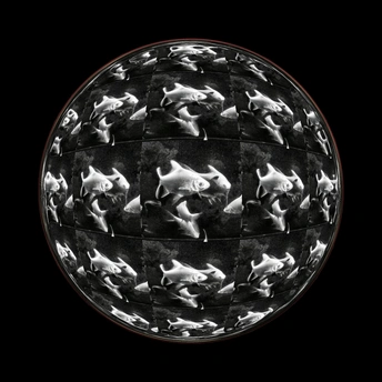 黑白星球的图片