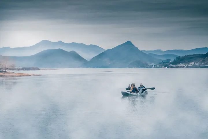 冬日青山