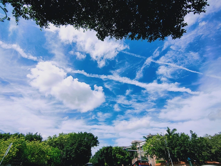 佛山夏季的天空