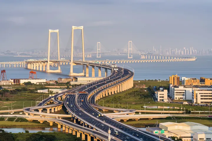 顺光深中通道