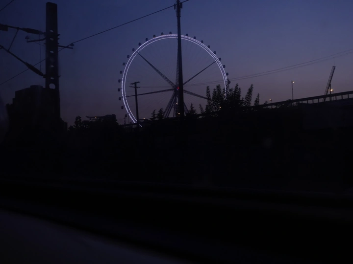 在路上