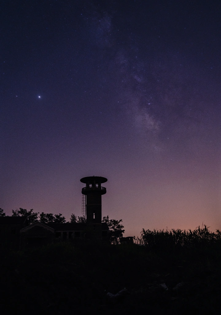 石臼湖，仰望星河