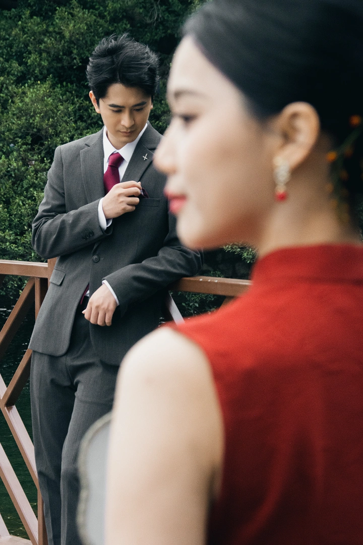 客片：中式婚服摄影