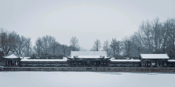 颐和园最美雪景组图，下雪一定要来看