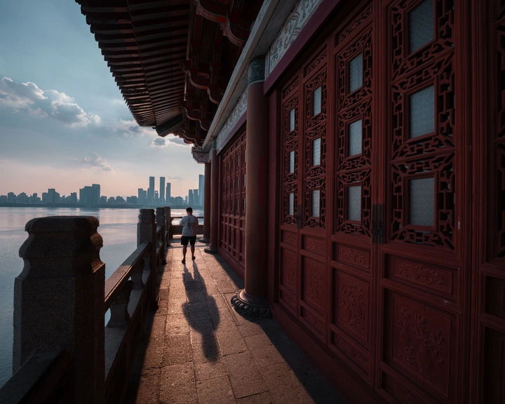 影·滕王阁