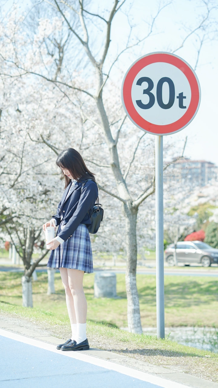 放学去看樱花吧