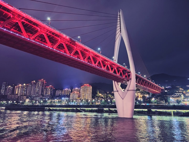 重庆两江夜景