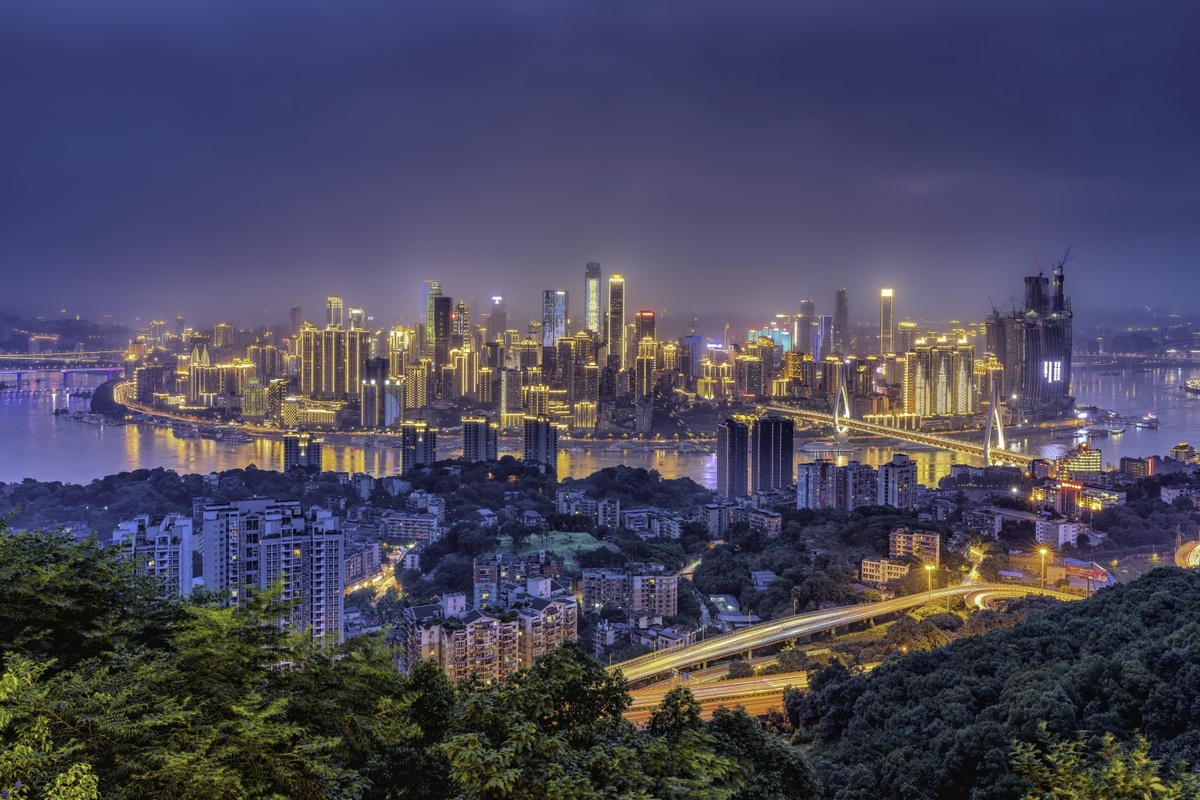 香港夜景照片