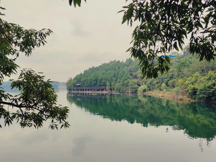 仙海湖景