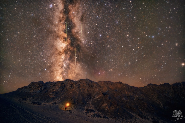 黑独山的星空