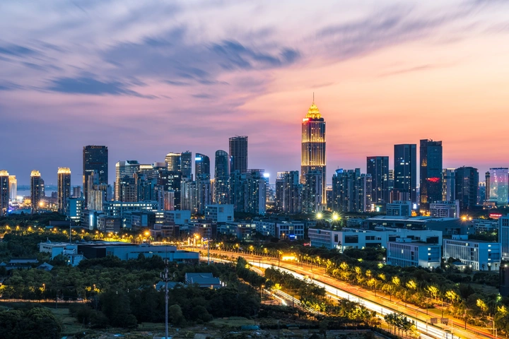 南通的夜景