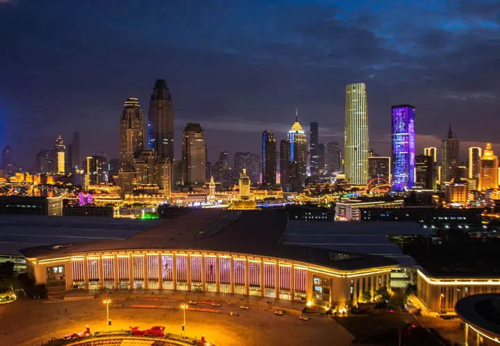 天津夜景