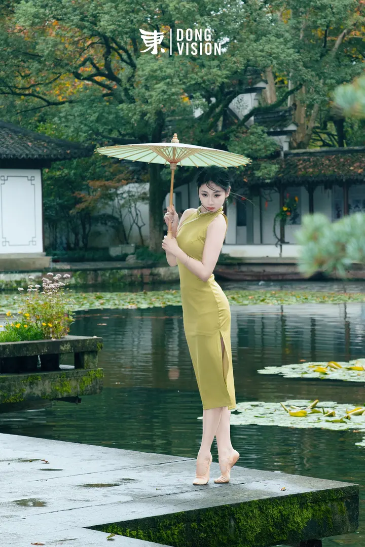 闯入江南画境｜在西湖秘境拍旗袍