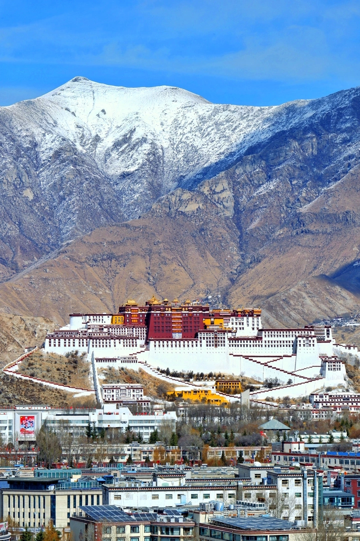 南山看布达拉宫