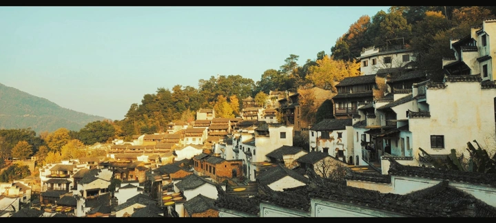 篁岭晒秋