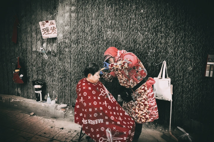 市井气息•理发