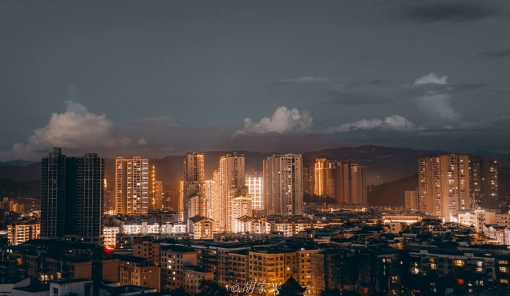 正安夜景