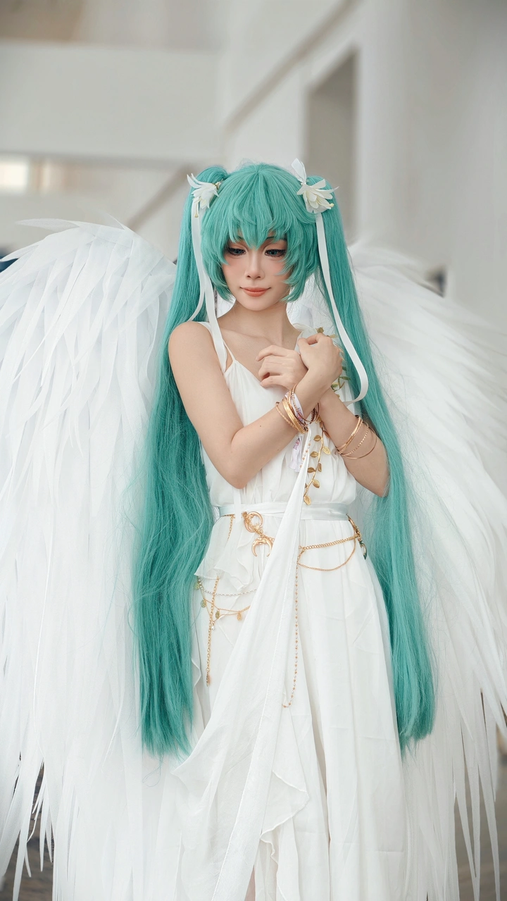 玉林漫展 | 天使初音cos