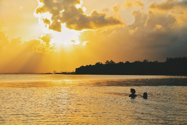 海边的日落总是让人迷恋🌄