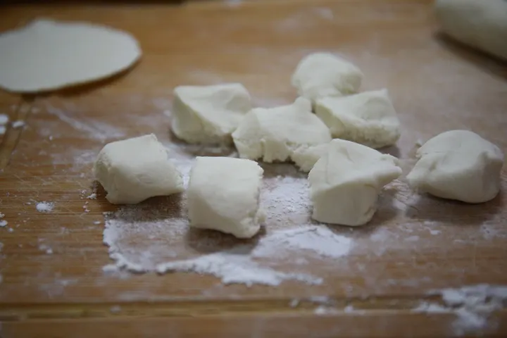 包饺子