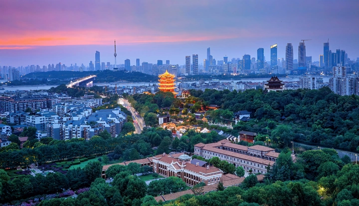 武昌经典古今同框四件套