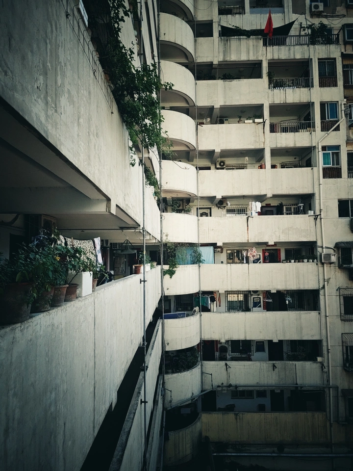 藏在西安老城区的居民楼?