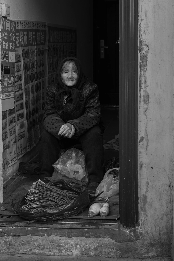 人潮人海中