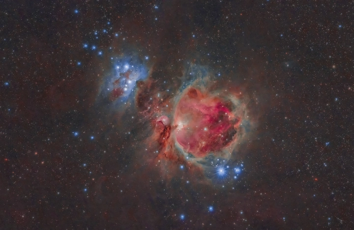 M42 猎户座大星云（天文改机拍摄）