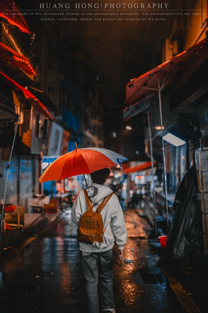 雨夜街拍