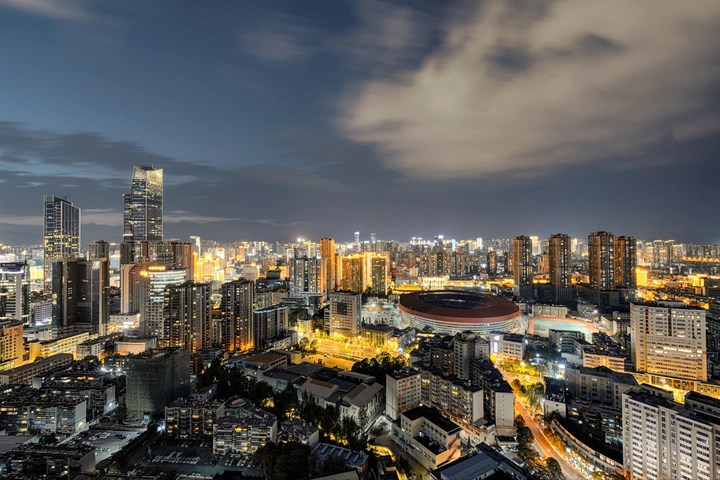 昆明双地标同框
