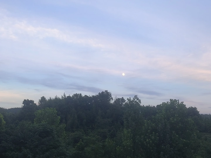 夏天的傍晚