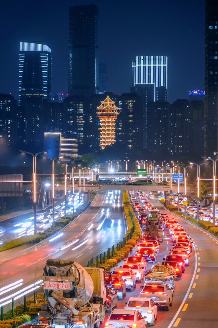 成都古建筑九天楼