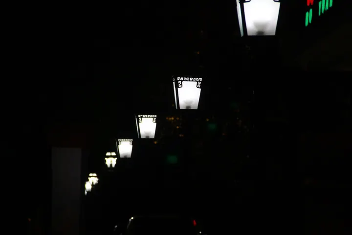 探索夜的边缘｜王府井随拍