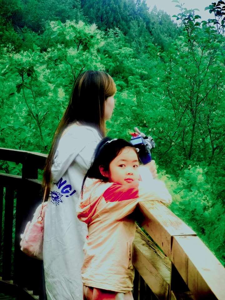 我与妈妈在一起
