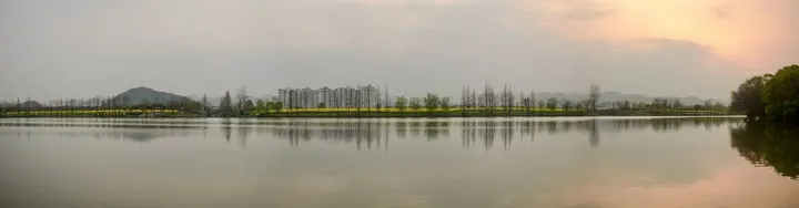 西鉴湖全景图