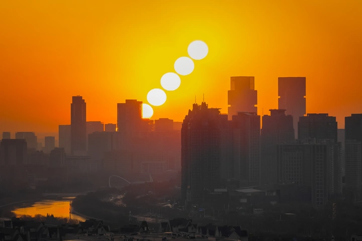 错位日出