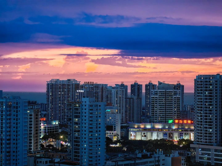 夕阳西下
